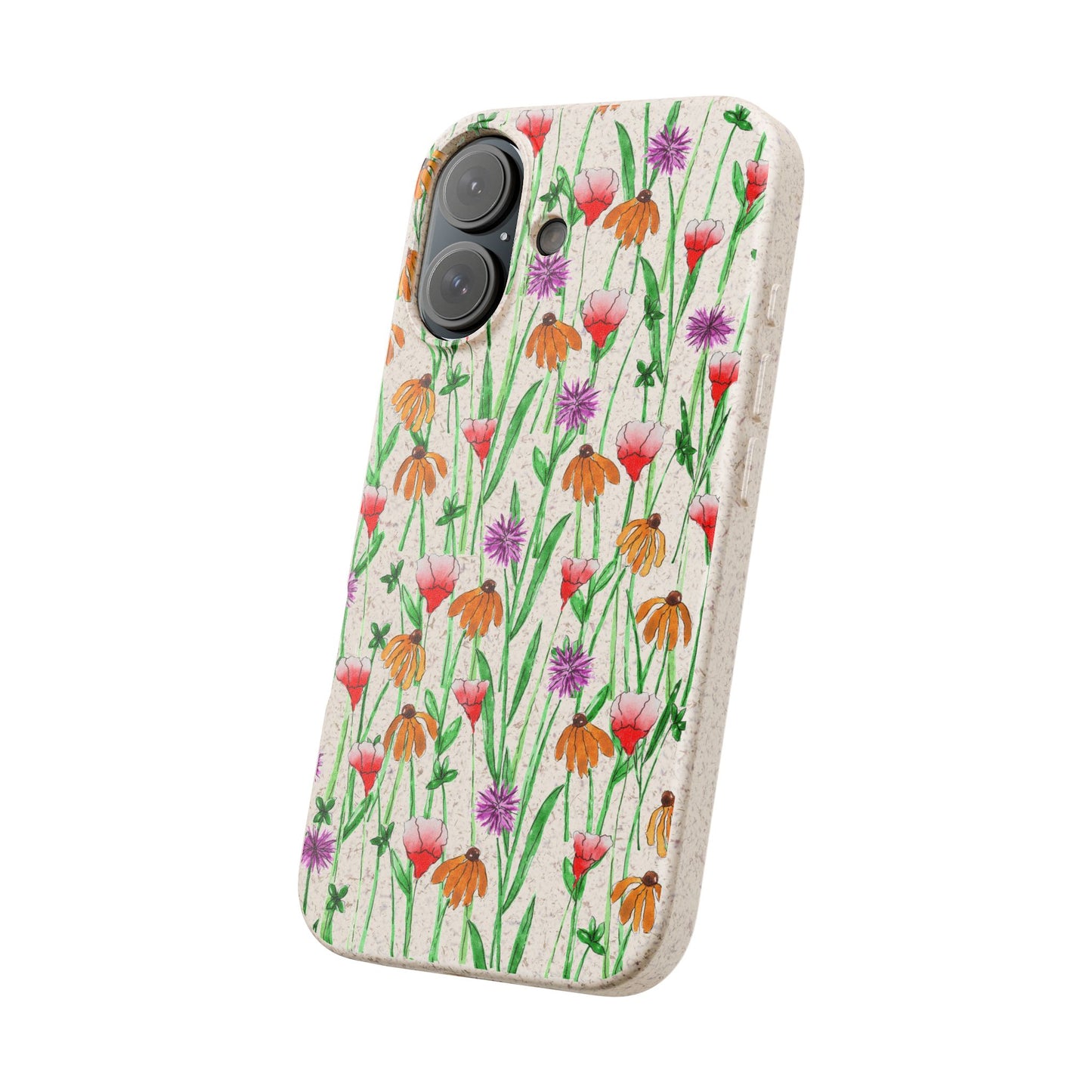 wildflower garden — biodegradable & magsafe® phone case