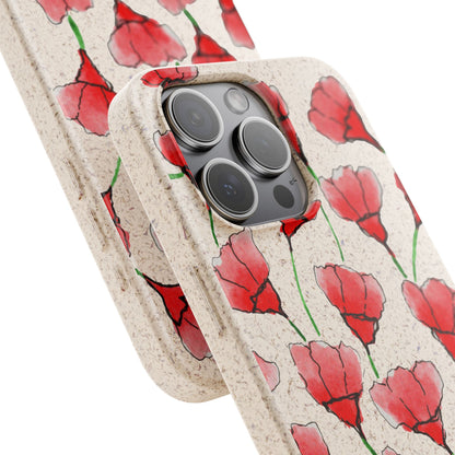 Biodegradable & MagSafe® Phone Case — Poppy