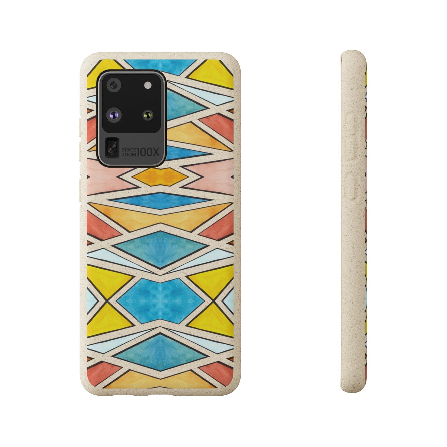 kaleidoscope sunset — biodegradable phone case