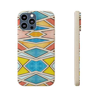 Kaleidoscope Sunset — Biodegradable Phone Case