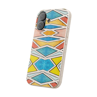 Kaleidoscope Sunset — Biodegradable Phone Case