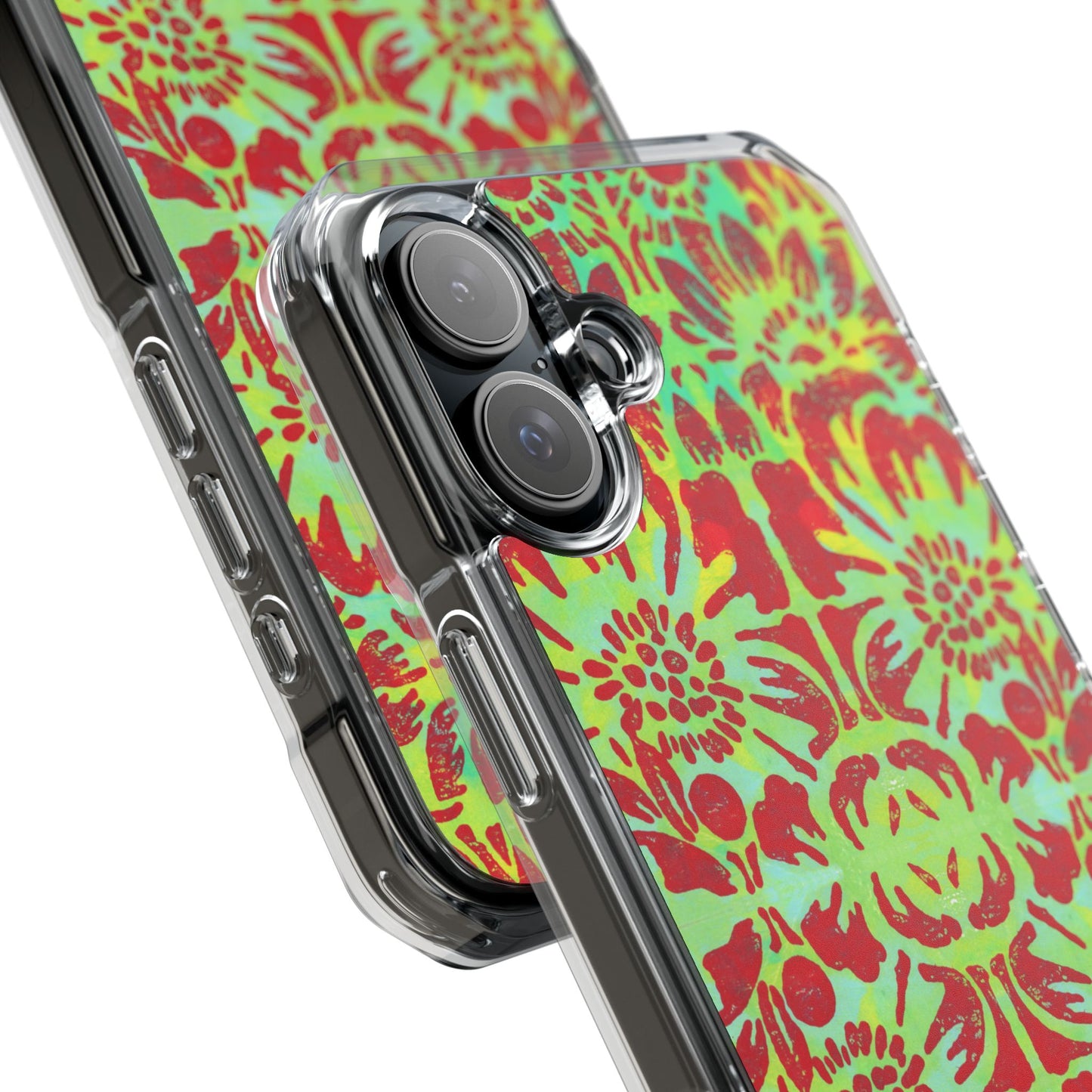 lotus bloom — magsafe® compatible clear phone case