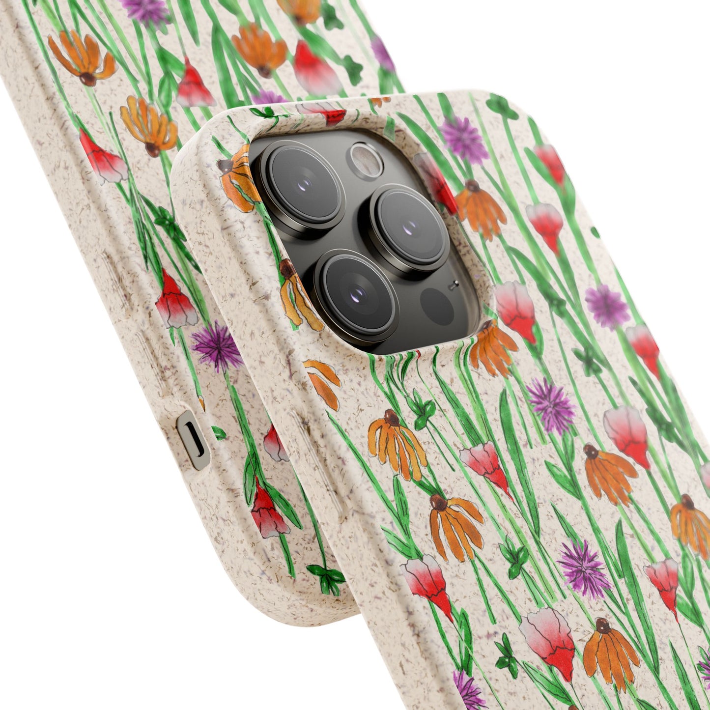 wildflower garden — biodegradable & magsafe® phone case