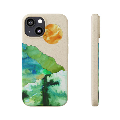 Biodegradable & MagSafe® Phone Case — Mountain Sunset