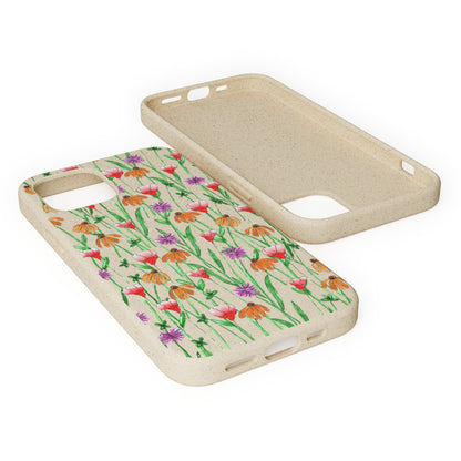 Wildflower Garden — Biodegradable & MagSafe® Phone Case