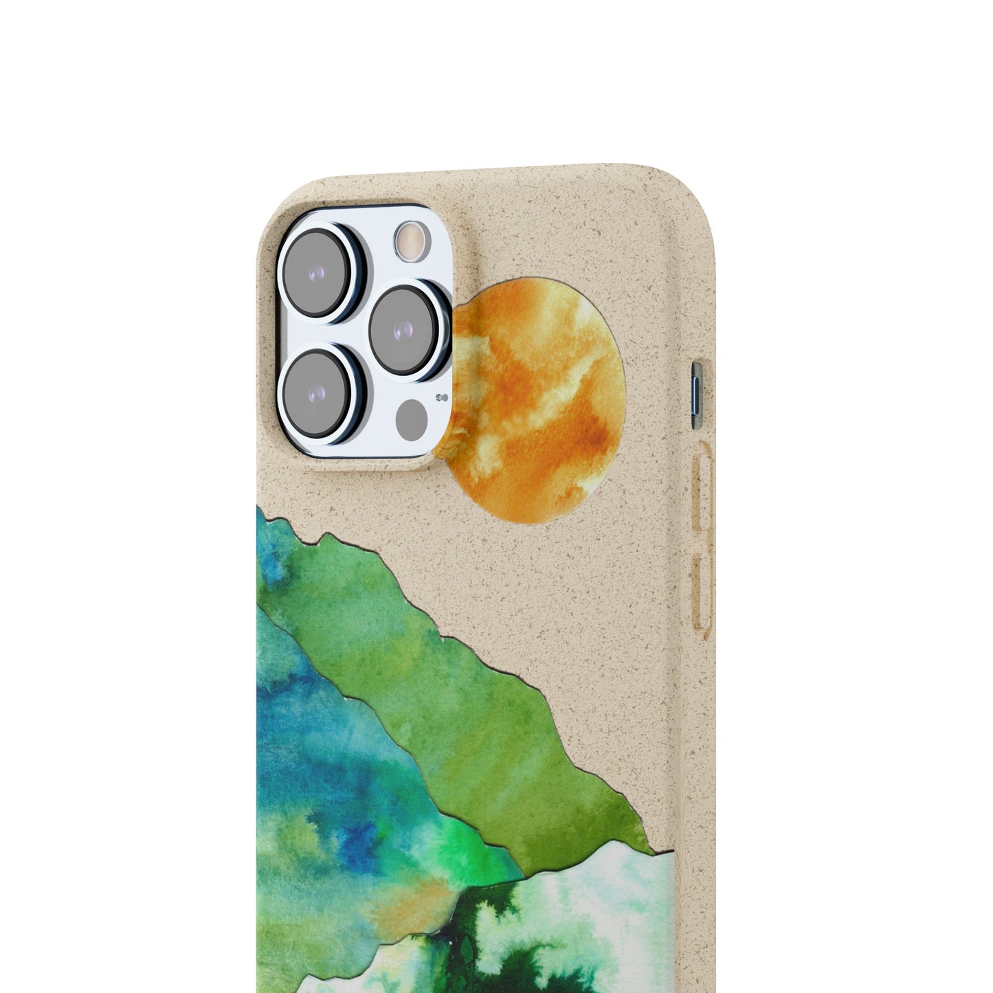 biodegradable & magsafe® phone case — mountain sunset