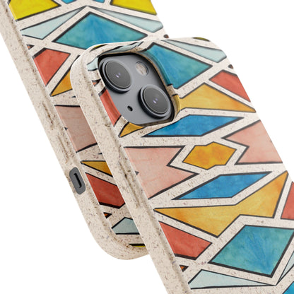 Kaleidoscope Sunset — Biodegradable Phone Case