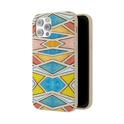 Kaleidoscope Sunset — Biodegradable Phone Case
