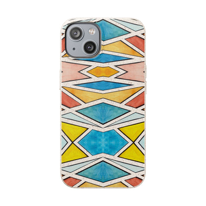 Kaleidoscope Sunset — Biodegradable Phone Case