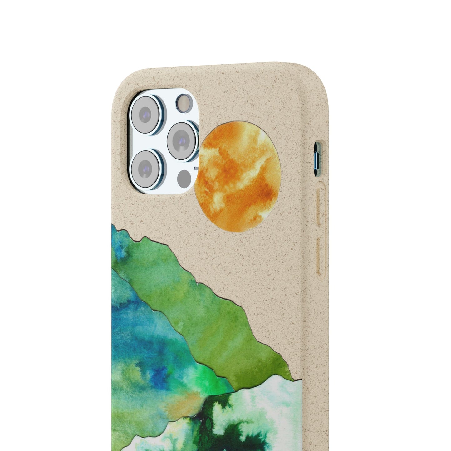 biodegradable & magsafe® phone case — mountain sunset