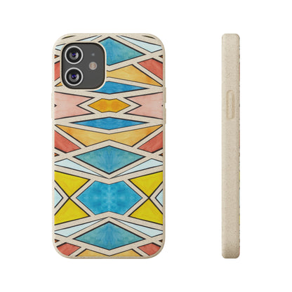 Kaleidoscope Sunset — Biodegradable Phone Case