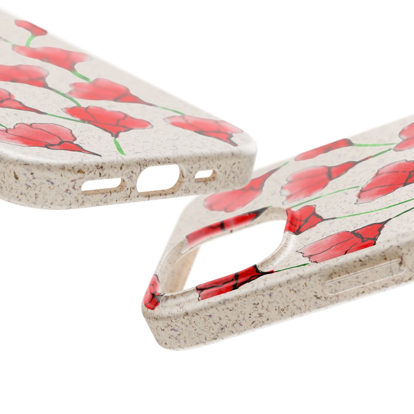 biodegradable & magsafe® phone case — poppy