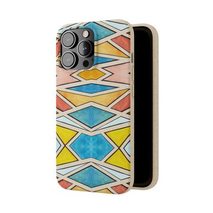 Kaleidoscope Sunset — Biodegradable Phone Case