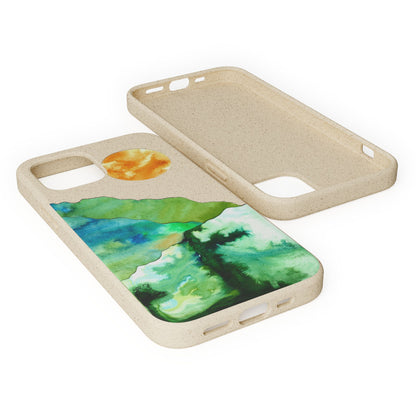 Biodegradable & MagSafe® Phone Case — Mountain Sunset