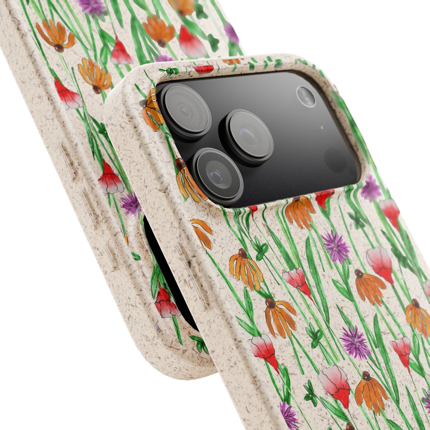 wildflower garden — biodegradable & magsafe® phone case
