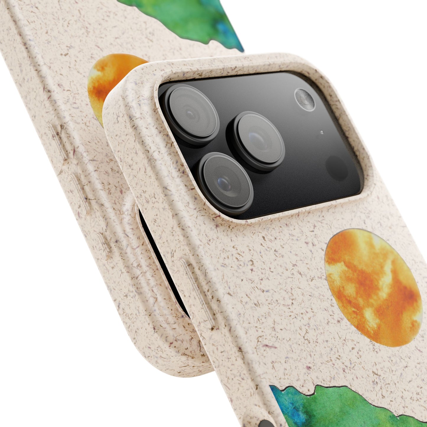 biodegradable & magsafe® phone case — mountain sunset