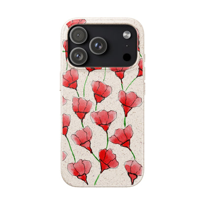 Biodegradable & MagSafe® Phone Case — Poppy