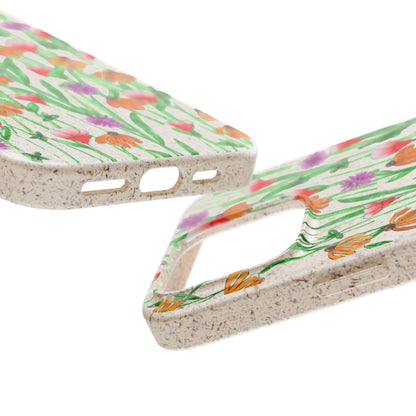 Wildflower Garden — Biodegradable Phone Case