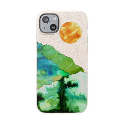 Biodegradable & MagSafe® Phone Case — Mountain Sunset