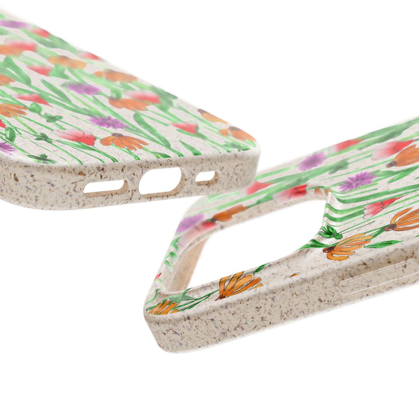 wildflower garden — biodegradable phone case