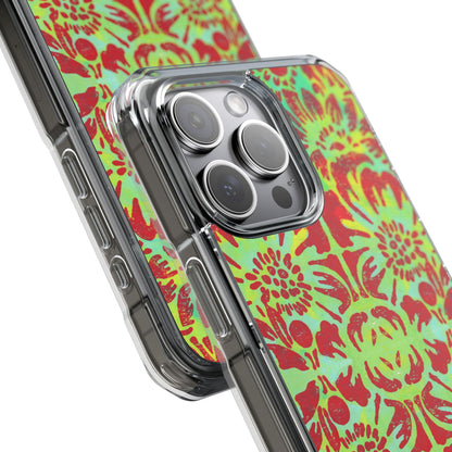 Lotus Bloom — MagSafe® Compatible Clear Phone Case