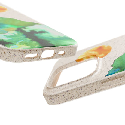 Biodegradable & MagSafe® Phone Case — Mountain Sunset