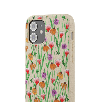 Wildflower Garden — Biodegradable & MagSafe® Phone Case