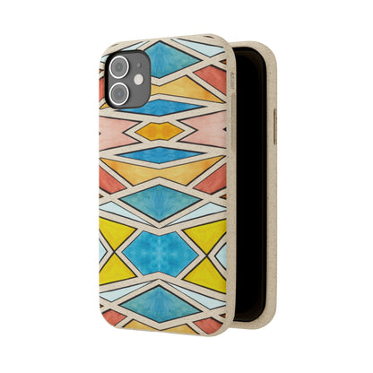 Kaleidoscope Sunset — Biodegradable Phone Case