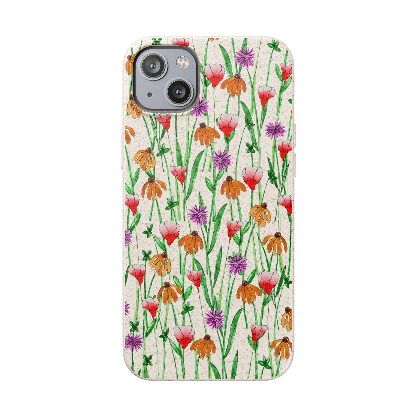 wildflower garden — biodegradable & magsafe® phone case