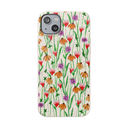 Wildflower Garden — Biodegradable & MagSafe® Phone Case