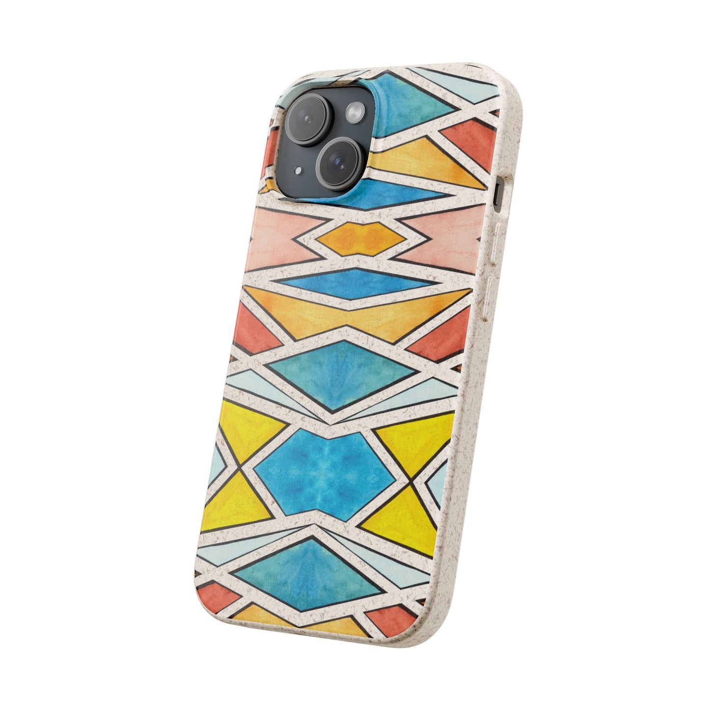 kaleidoscope sunset — biodegradable phone case