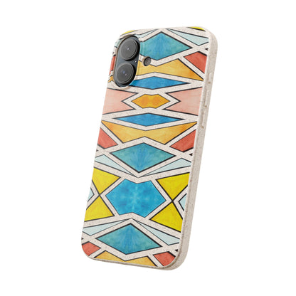 Kaleidoscope Sunset — Biodegradable Phone Case