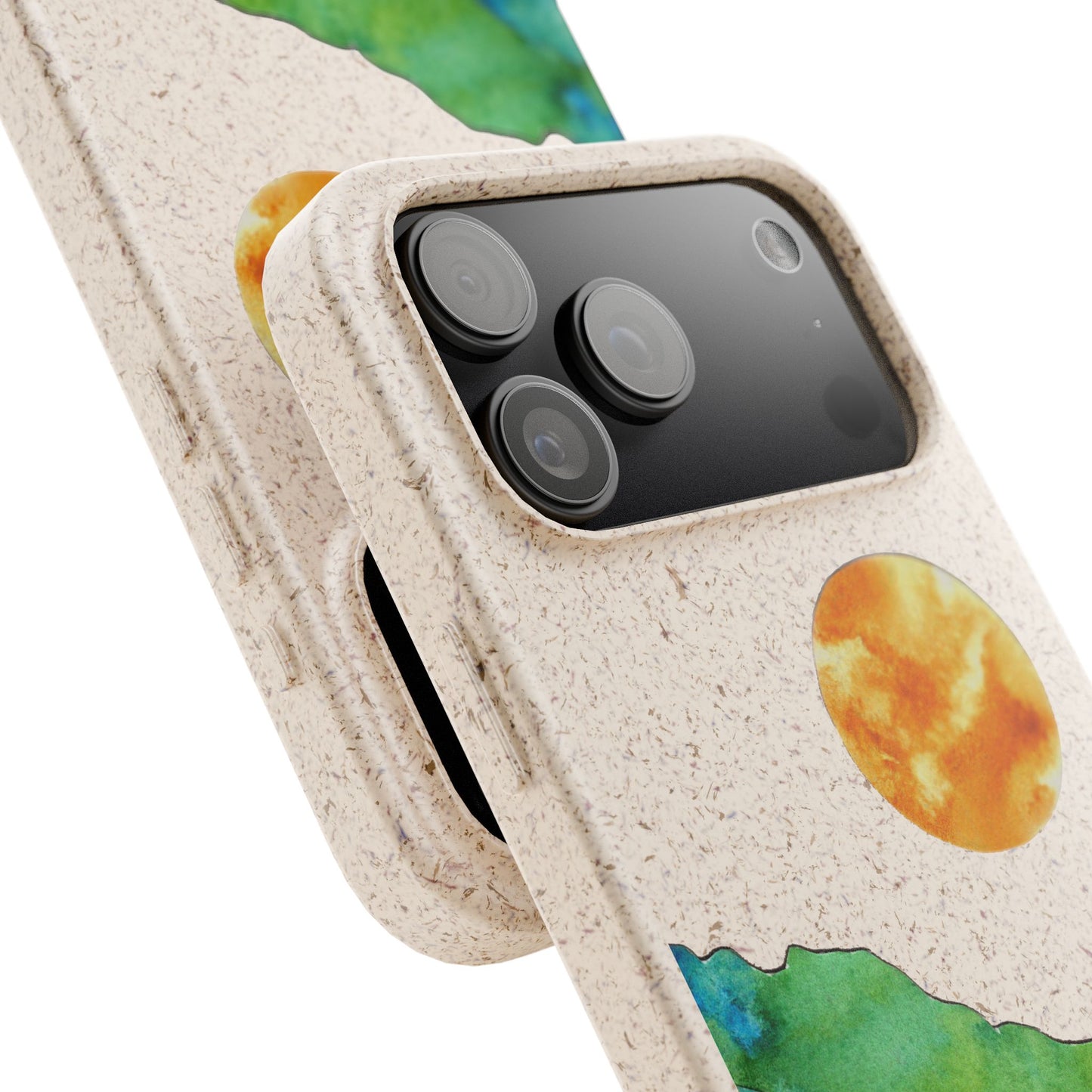 biodegradable & magsafe® phone case — mountain sunset