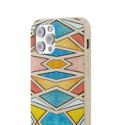 Kaleidoscope Sunset — Biodegradable Phone Case