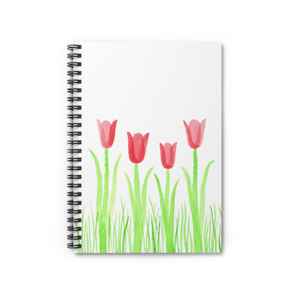 Tulips Spiral Notebook
