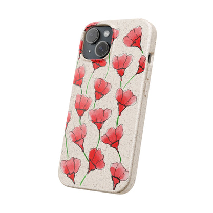 Biodegradable & MagSafe® Phone Case — Poppy