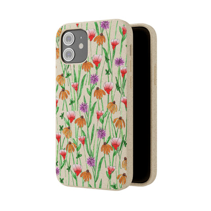Wildflower Garden — Biodegradable Phone Case