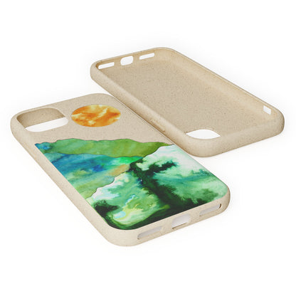 Biodegradable & MagSafe® Phone Case — Mountain Sunset