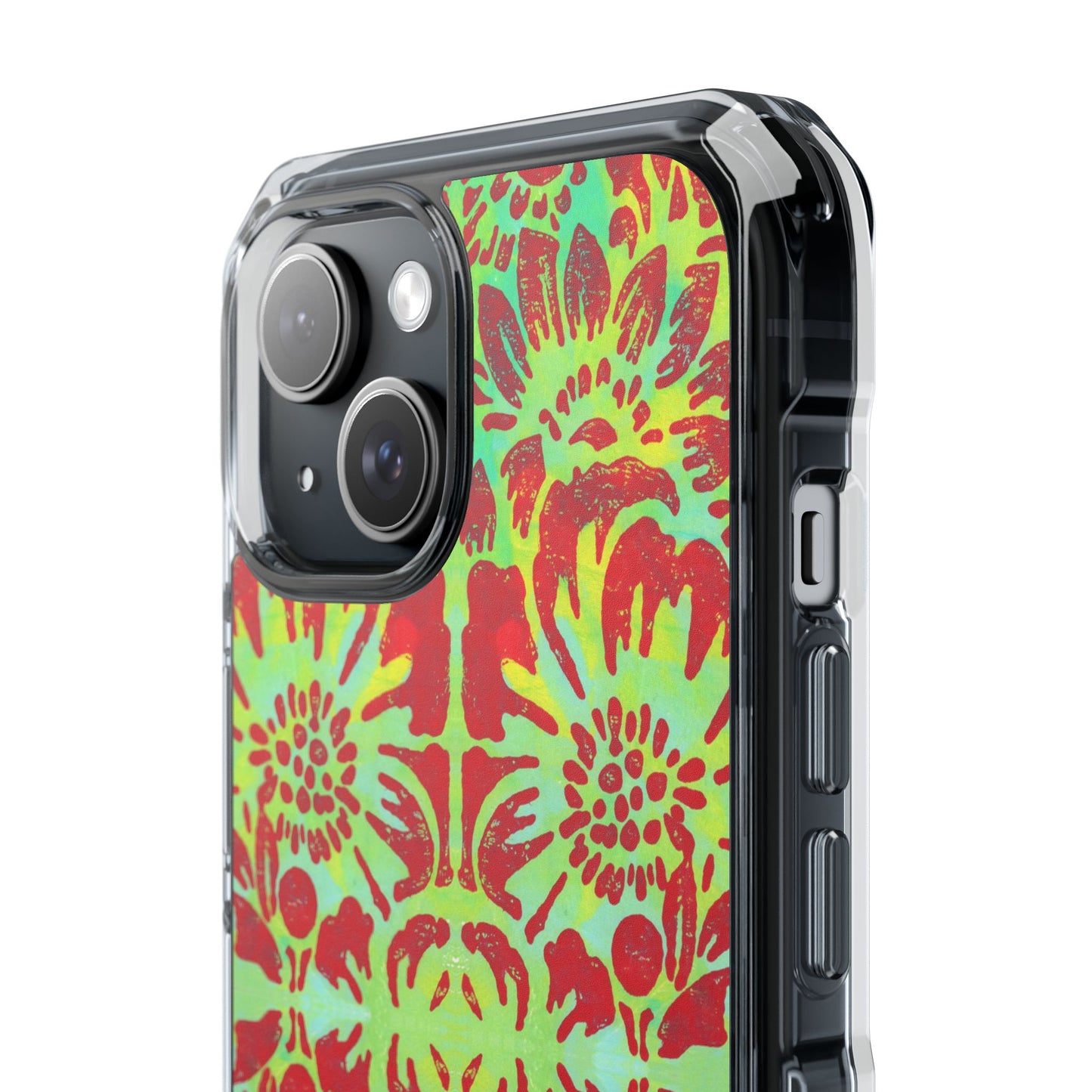 lotus bloom — magsafe® compatible clear phone case