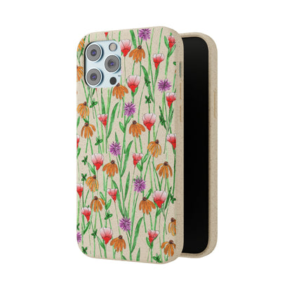 Wildflower Garden — Biodegradable Phone Case