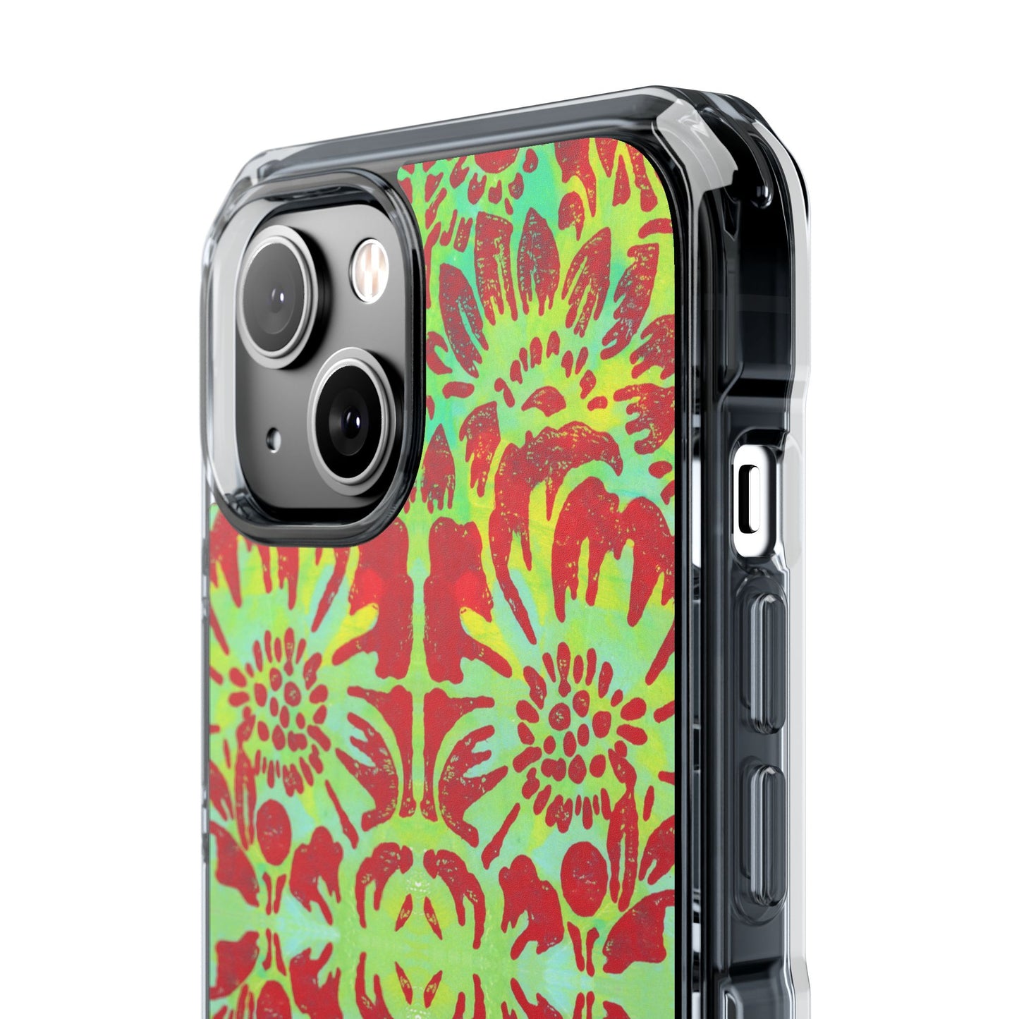 lotus bloom — magsafe® compatible clear phone case