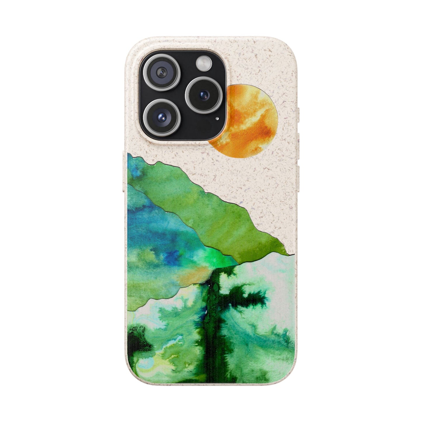 biodegradable & magsafe® phone case — mountain sunset