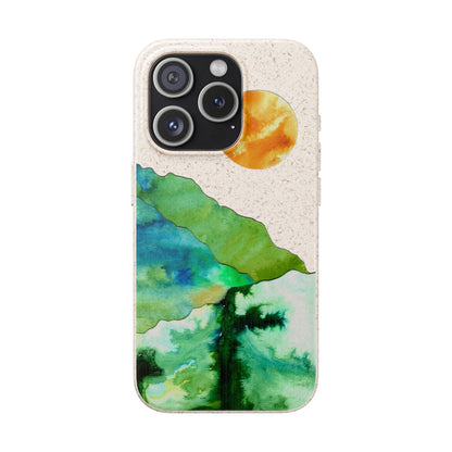 Biodegradable & MagSafe® Phone Case — Mountain Sunset