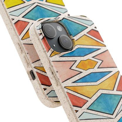 Kaleidoscope Sunset — Biodegradable Phone Case