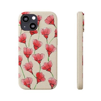 Biodegradable & MagSafe® Phone Case — Poppy