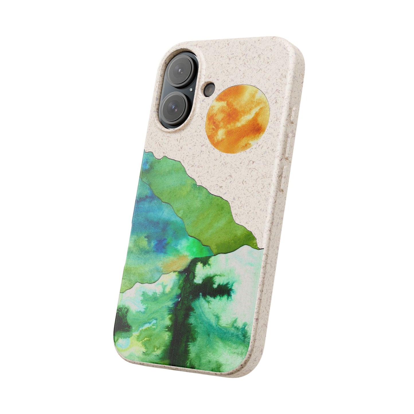 biodegradable & magsafe® phone case — mountain sunset