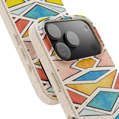 Kaleidoscope Sunset — Biodegradable Phone Case