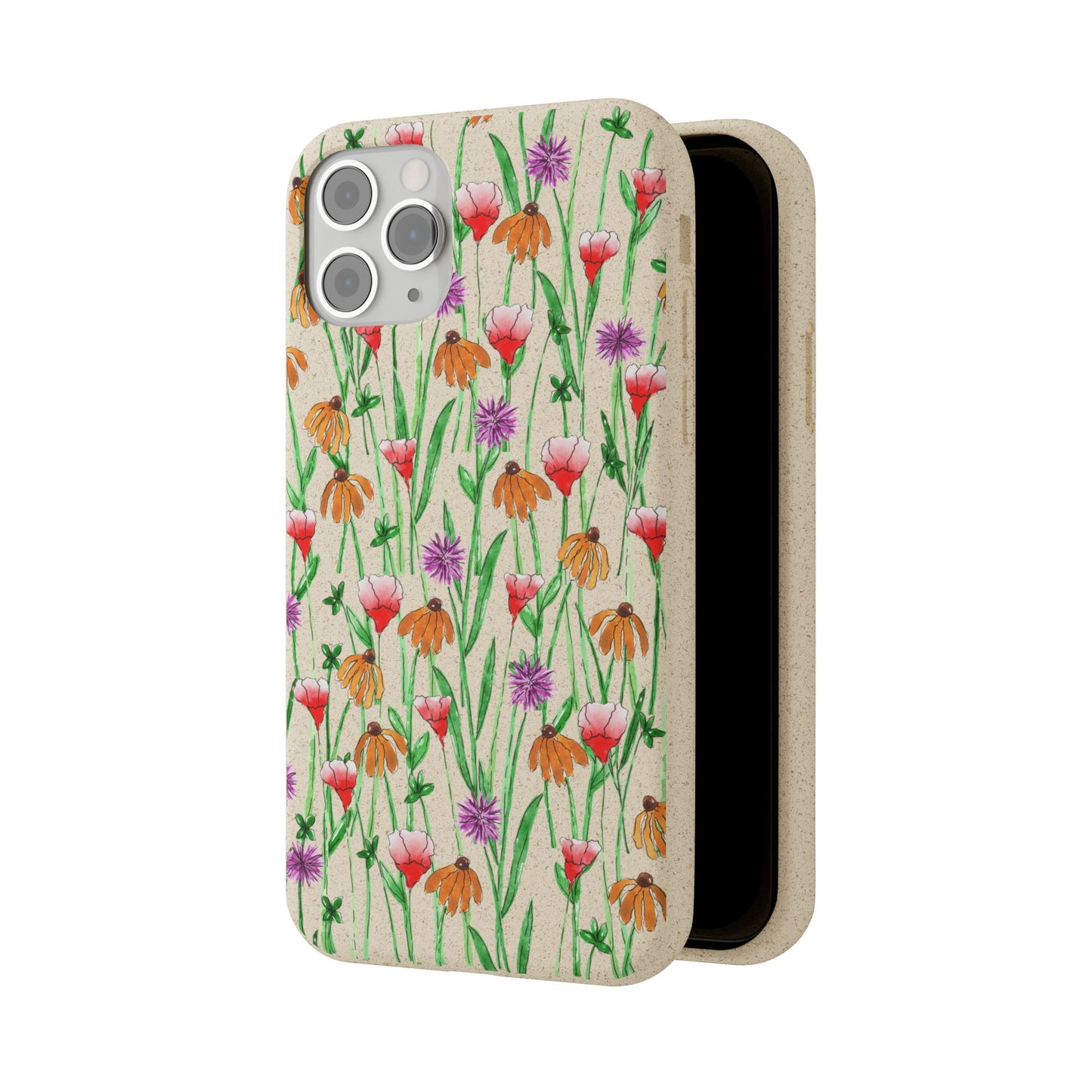 wildflower garden — biodegradable & magsafe® phone case