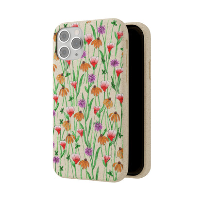 Wildflower Garden — Biodegradable & MagSafe® Phone Case