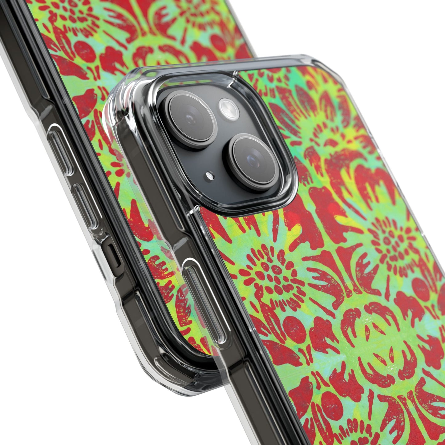 lotus bloom — magsafe® compatible clear phone case